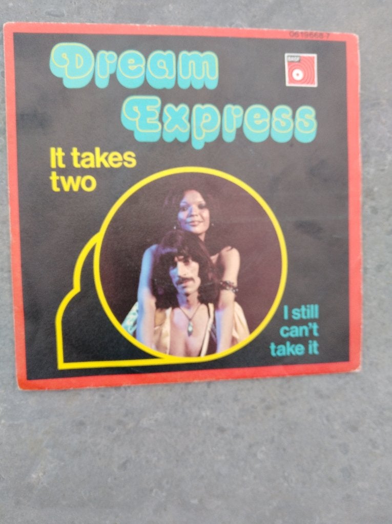 DREAM EXPRESS: "It takes two" - Belpoptopper!, 7 inch, Zo goed als nieuw, Pop, Fotohoes