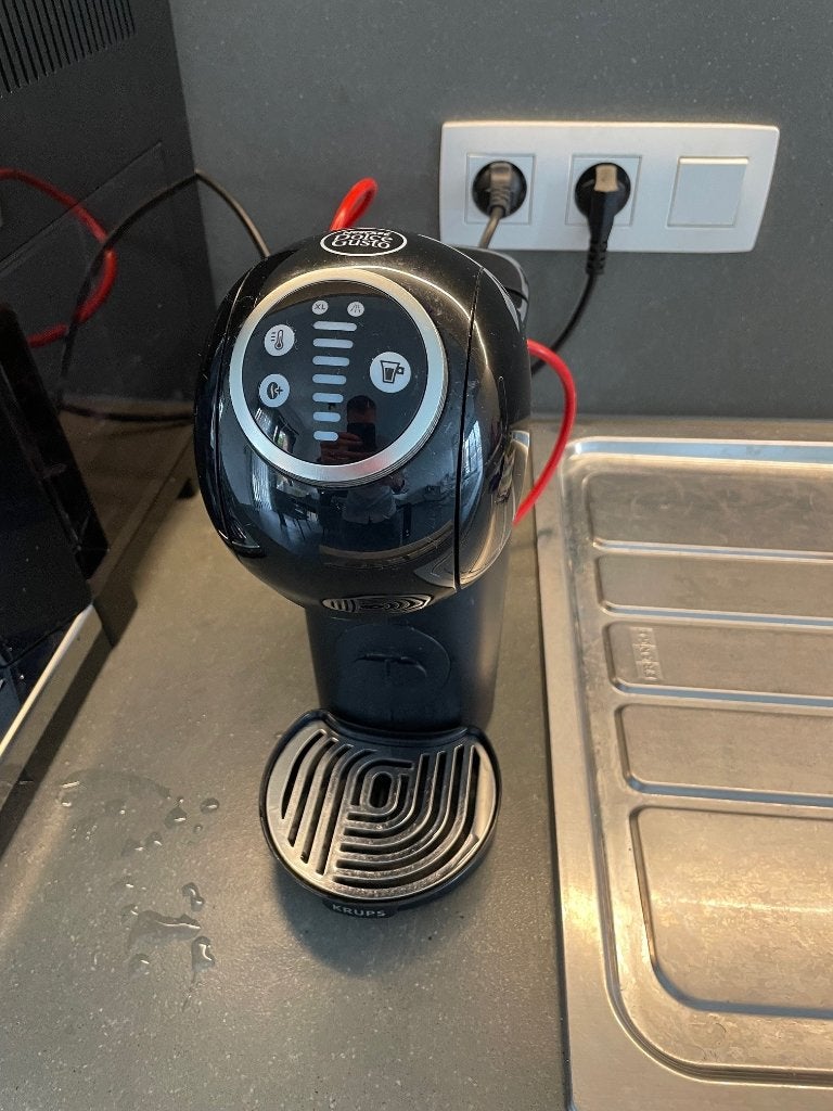 Krups Dolce Gusto koffiezet, Ophalen, Zo goed als nieuw, Espresso apparaat, Koffiepads en cups