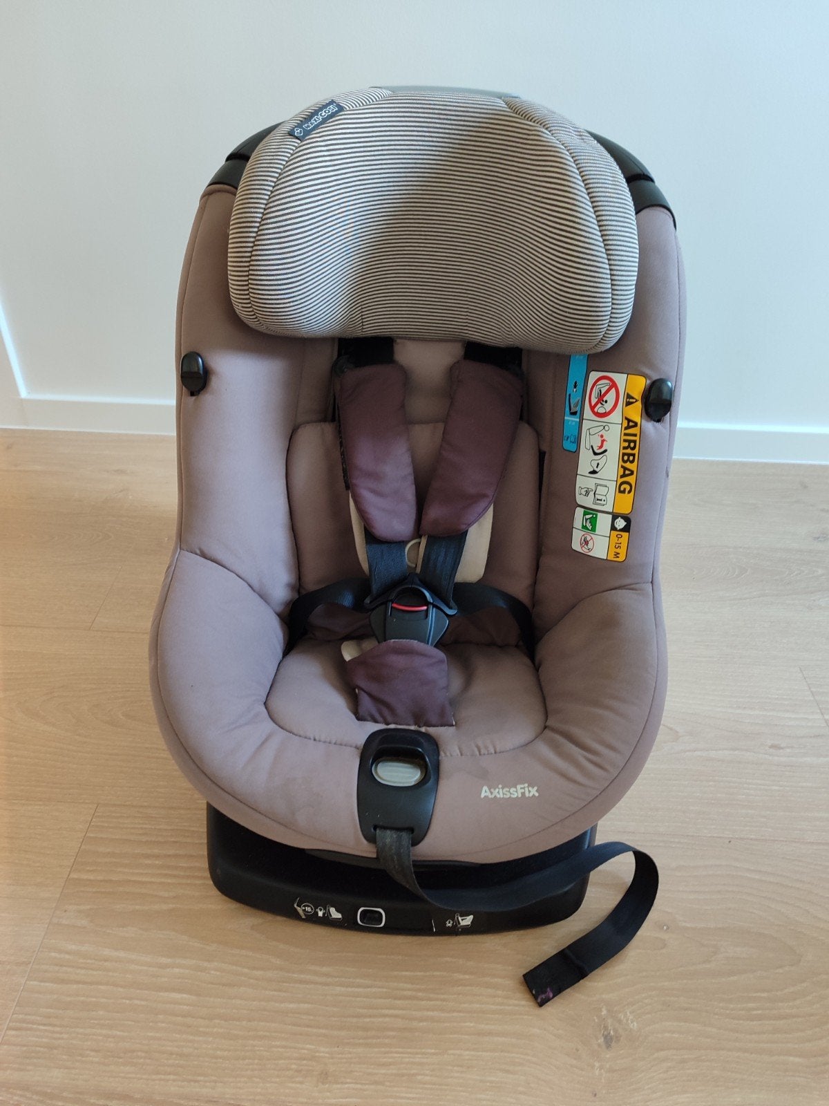 Autostoel Axissfix (draaiend) met Isofix aansluiting, Ophalen, Isofix