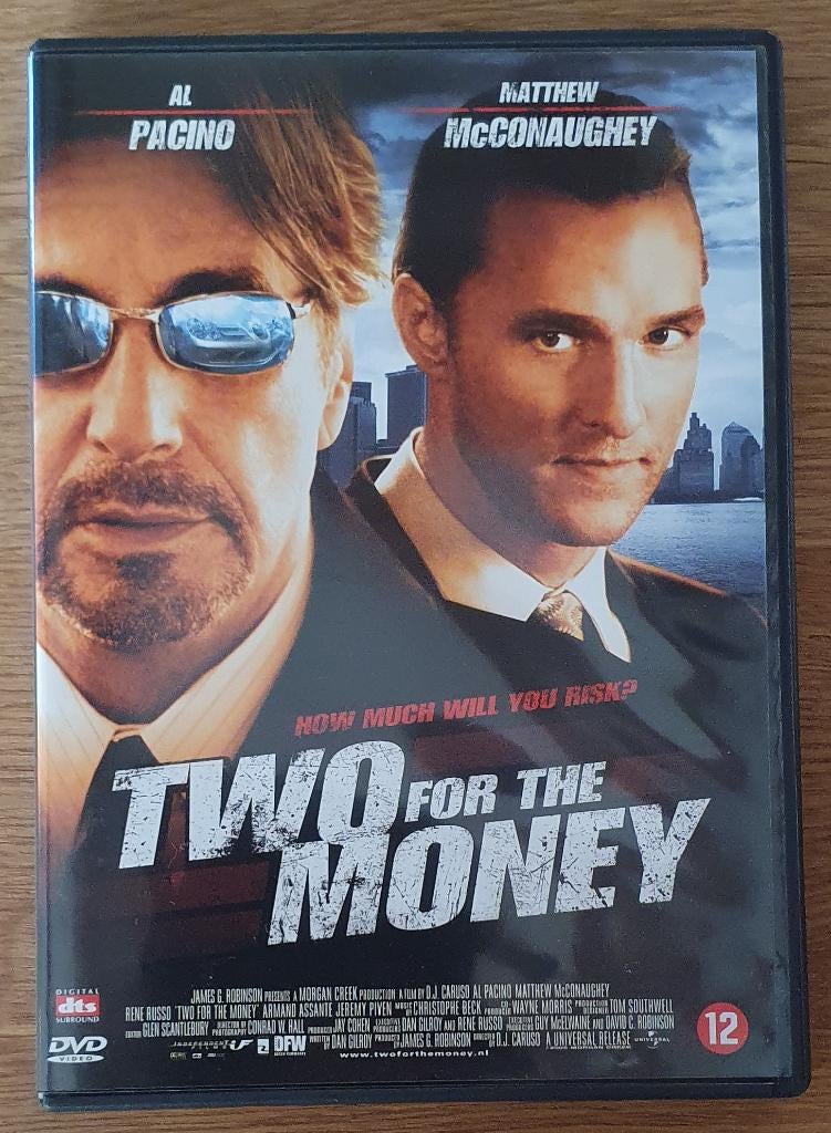 Two for the Money (2005) - DVD, CD & DVD, DVD | Drame, Comme neuf, À partir de 12 ans