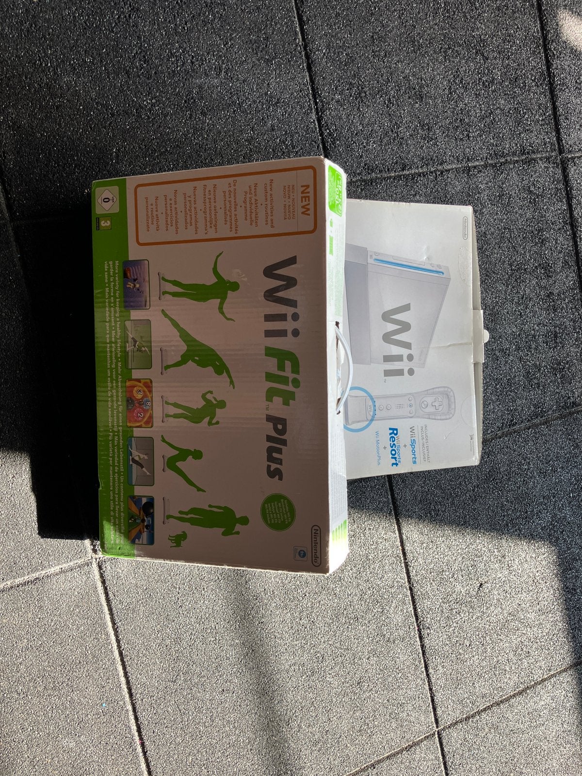Wii console met balance board, Enlèvement, Comme neuf, Avec Balance Board