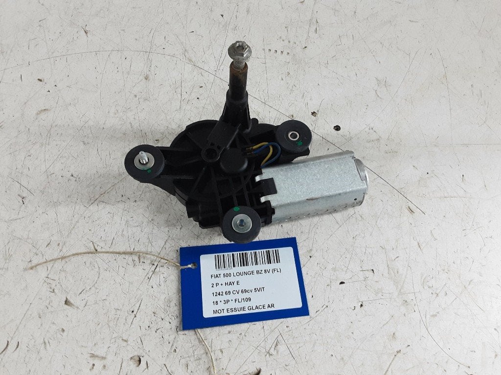 MOTEUR ESSUIE-GLACE ARRIÈRE Fiat 500 (312) (MS259600), Mevr. I. Hauben, Utilisé, Fiat, Rue de l'Espoir 34 34
4030  GRIVEGNÉE, BE