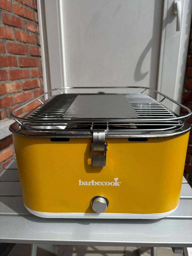 TafelBBQ Barbecook "Carlo", Tuin en Terras, Houtskoolbarbecues, Ophalen, Zo goed als nieuw, Barbecoock