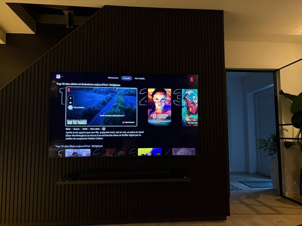 Samsung QLED Q74A — 75" (189 cm) — Onberispelijke staat, Audio, Tv en Foto, Televisies, Ophalen, QLED, 120 Hz, Zo goed als nieuw