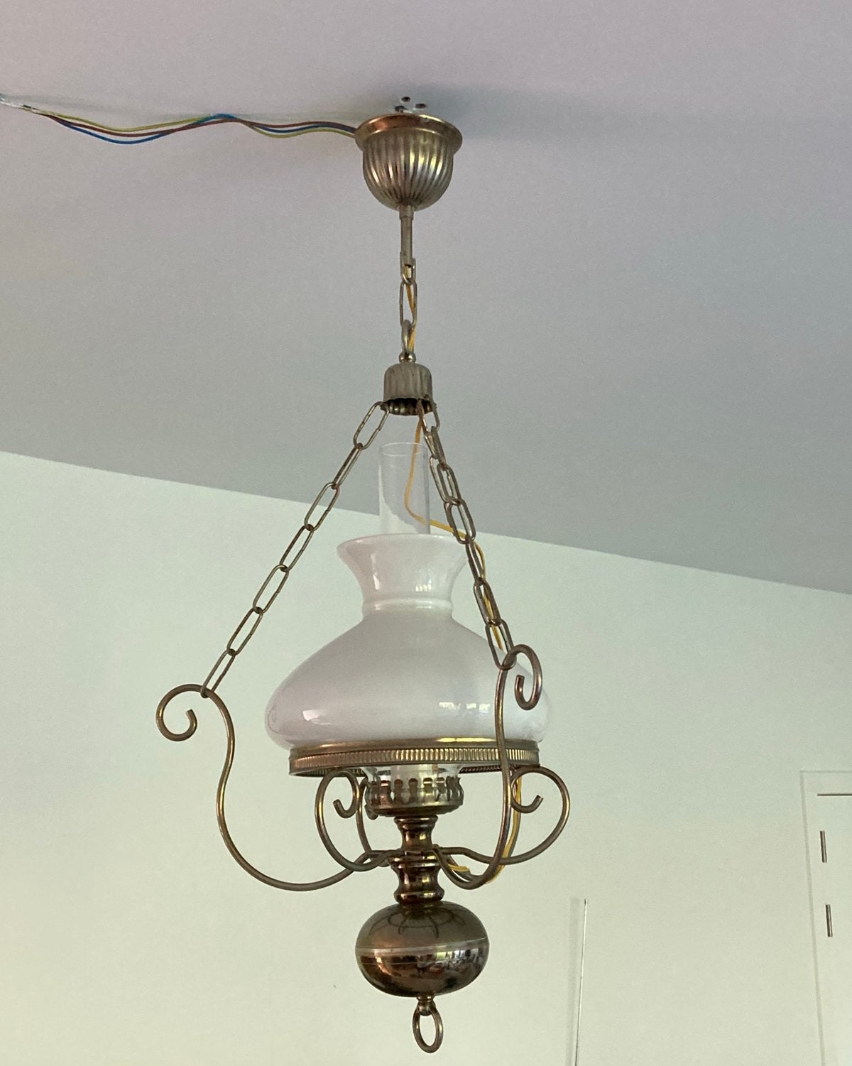 Schipperslamp - lampe suspendue vintage, Enlèvement, Comme neuf