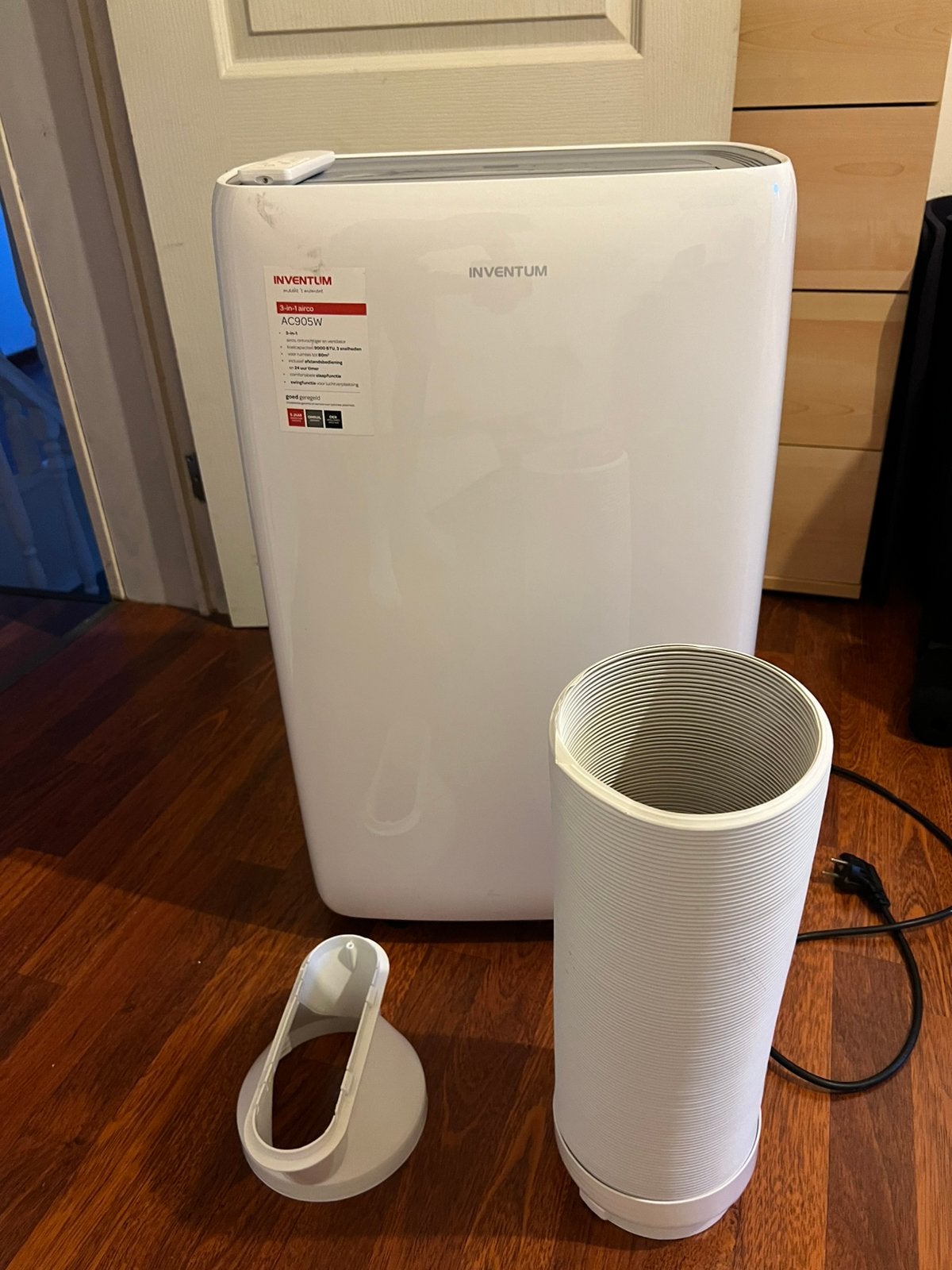 Mobiele airco, Elektronische apparatuur, Airco's, Ophalen, Zo goed als nieuw, Mobiele airco, Afstandsbediening
