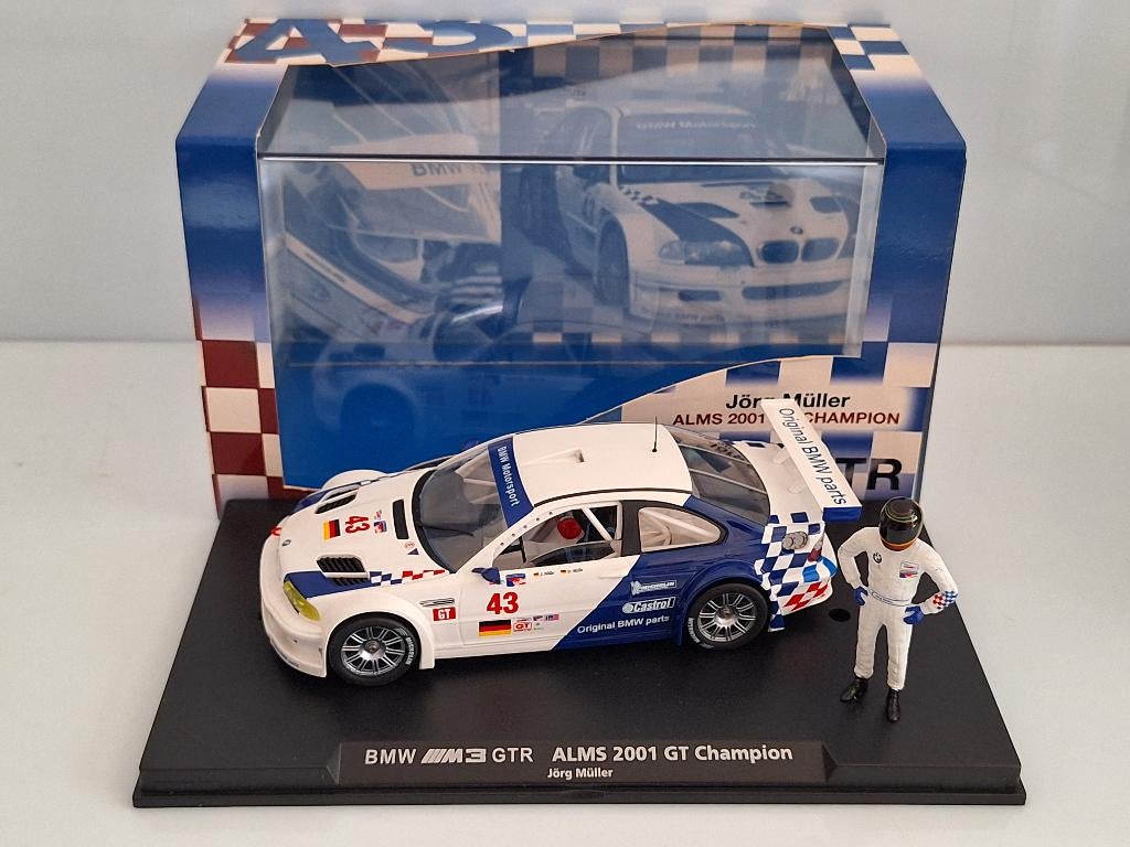 Fly BMW M3 ALMS 2001 GT Champion #43 Ref: 96014, Enfants & Bébés, Jouets | Circuits, Neuf, Circuit, Électrique, Autres marques