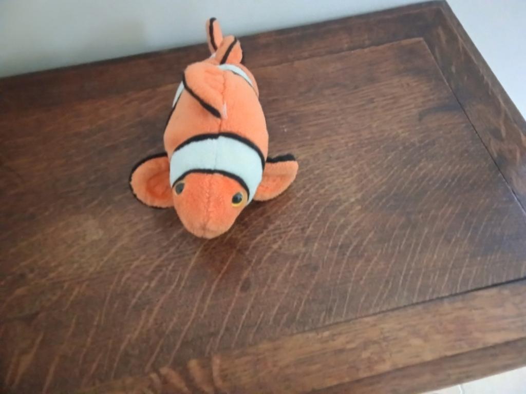 Peluche poisson clown taille 10 cm a venir chercher, Enlèvement