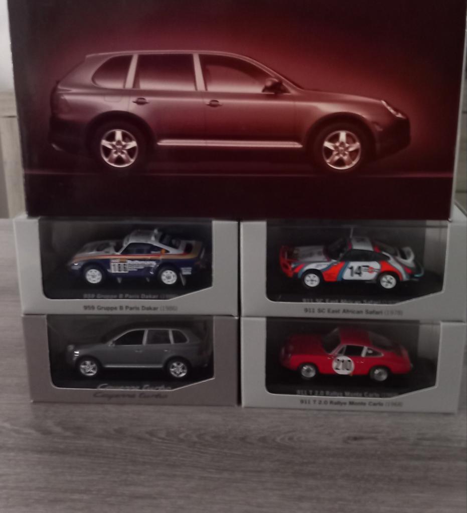 Porsche History Collection Off Road set 1:43 Minichamps, Enlèvement, Neuf, Voiture, MiniChamps
