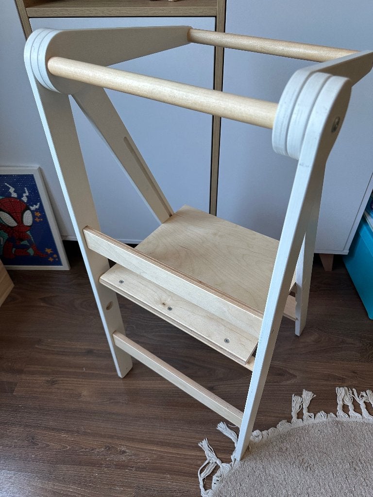 Leertoren, Kinderen en Baby's, Ophalen, Zo goed als nieuw, Inklapstoel