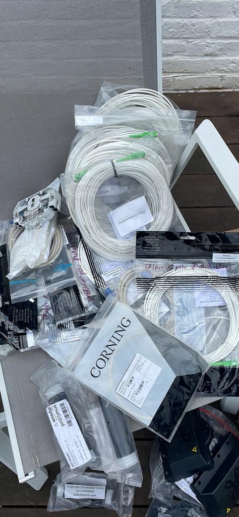 Stock matériel neuf FTTH professionnel /Proximus /, Enlèvement, Neuf