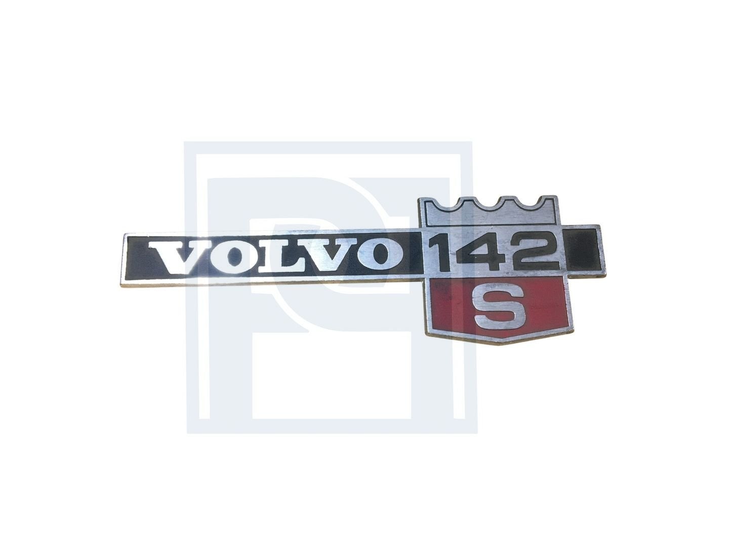 Volvo Embleem inch142Sinch voorscherm  Volvo onderdeel nr 67, Ophalen of Verzenden, Nieuw, Volvo
