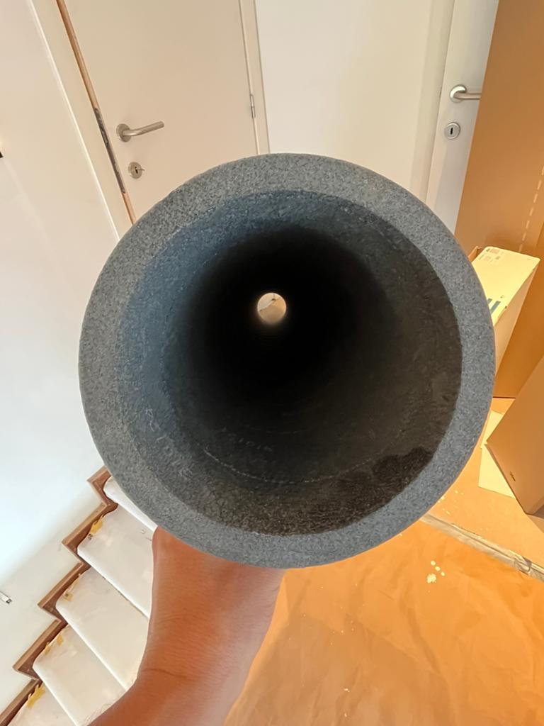 Ventilatiebuis geisoleerd 160mmm, Ophalen, Zo goed als nieuw
