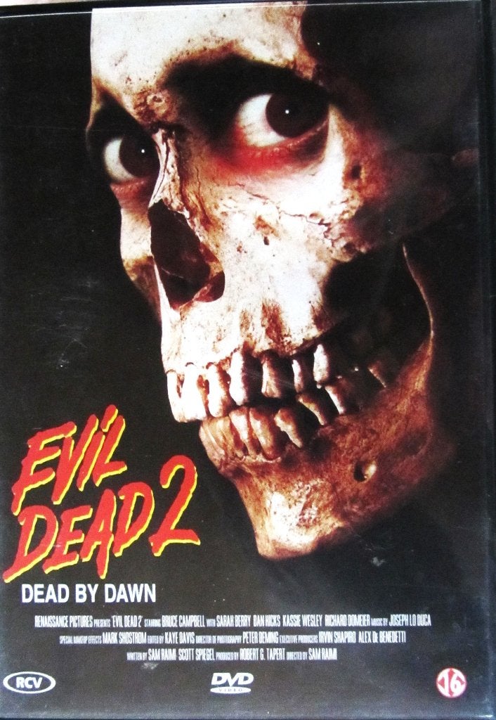DVD HORROR- EVIL DEAD 2 (VRIJ ZELDZAAM), Cd's en Dvd's, Dvd's | Horror, Gebruikt, Nederlands, Alle leeftijden, Ophalen of Verzenden