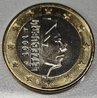 Luxemburg : 1 Euro 2002 Uncirculated FDC KM#81 Ref 16962, Postzegels en Munten, Ophalen of Verzenden, Luxemburg, 2 euro, Losse munt
