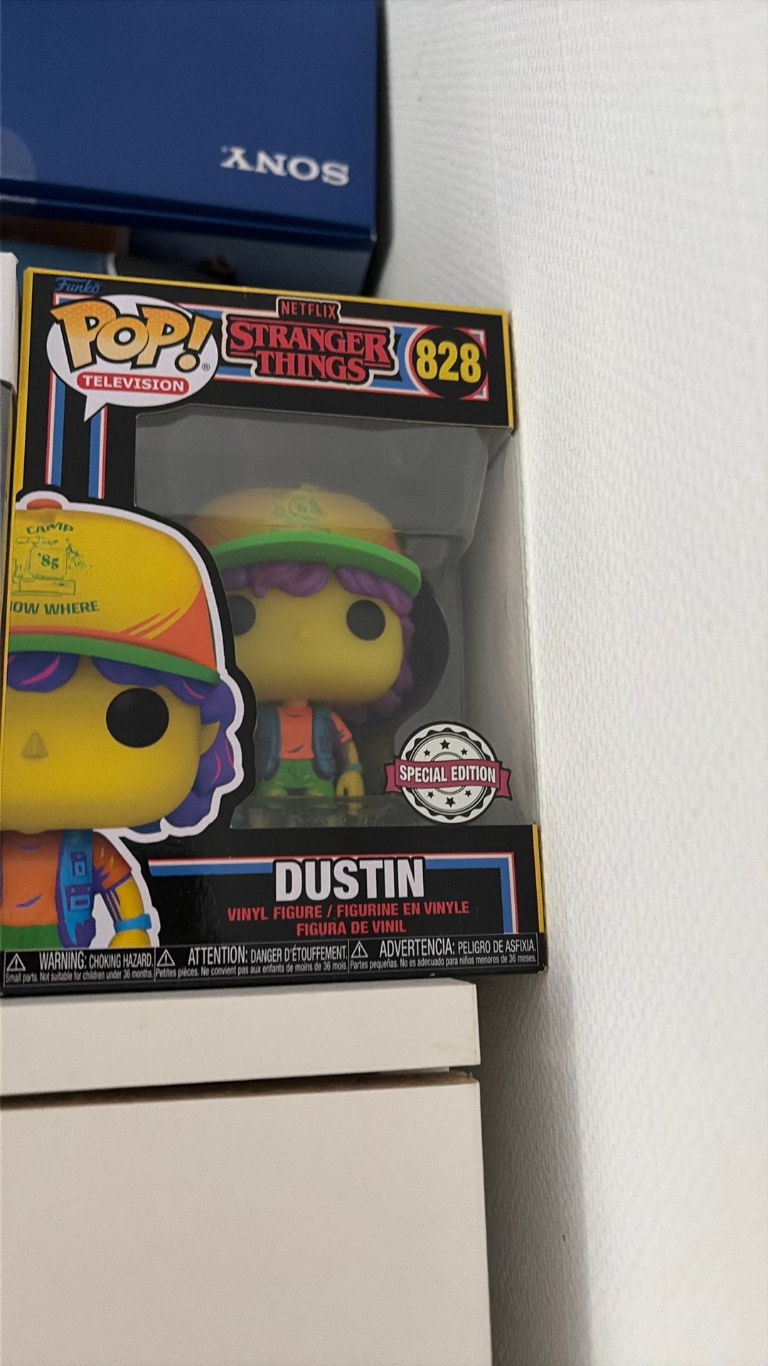 Funko Pop Dustin Stranger Things Special Edition #828, Ophalen, Zo goed als nieuw