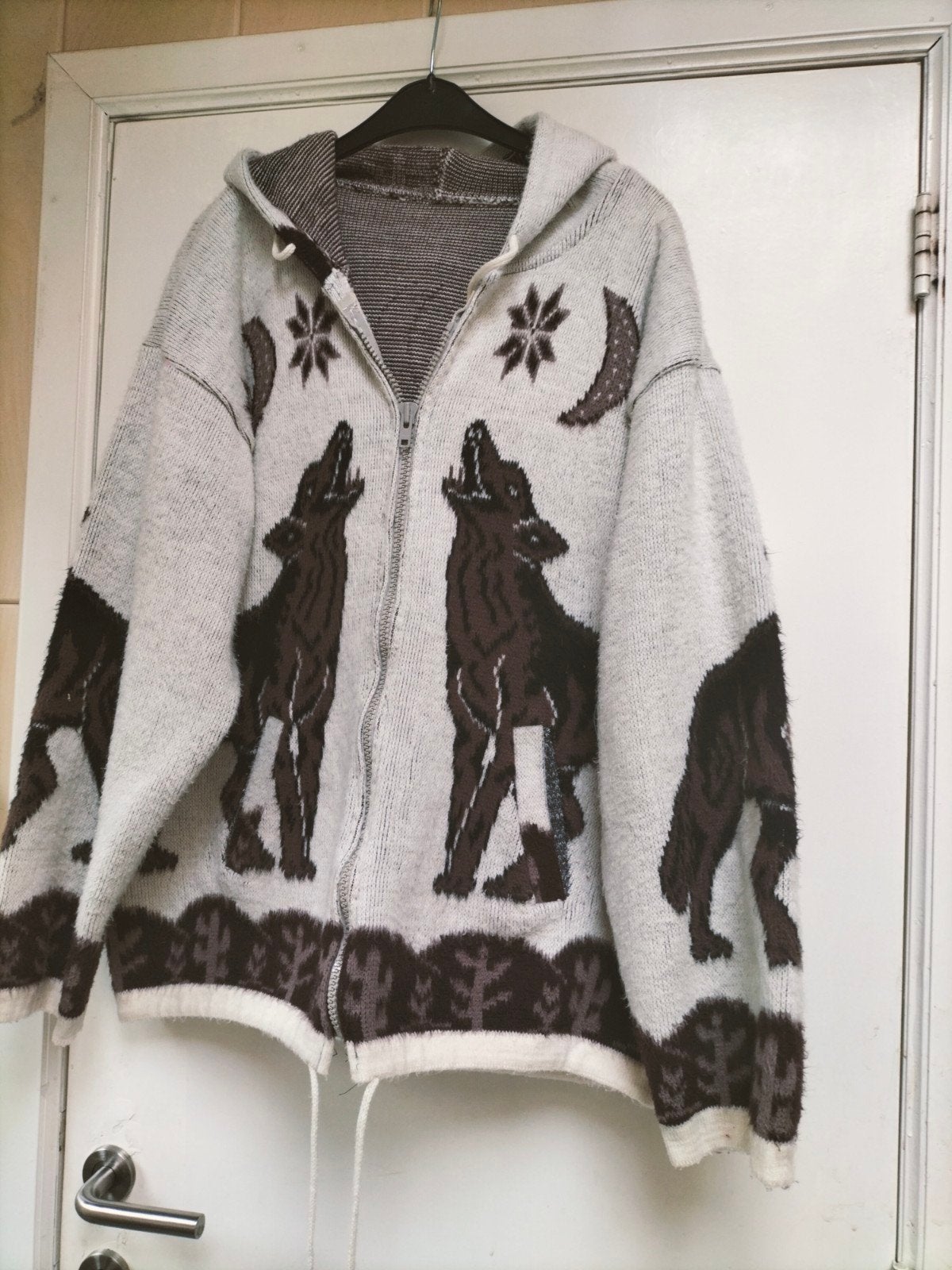 mooi vest met huilende wolven xxl, Ophalen of Verzenden