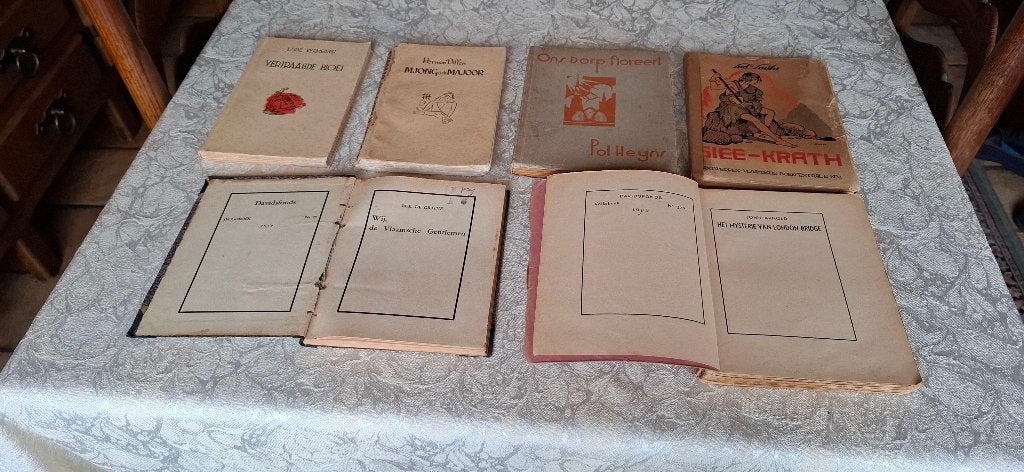 oude leesboeken, Boeken, België, Diverse auteurs, Ophalen, Gelezen