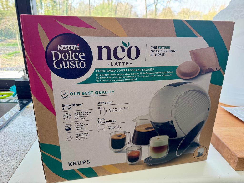 Dolce Gusto Neo Latte Nieuw, Ophalen, Espresso apparaat, Nieuw, 4 tot 10 kopjes