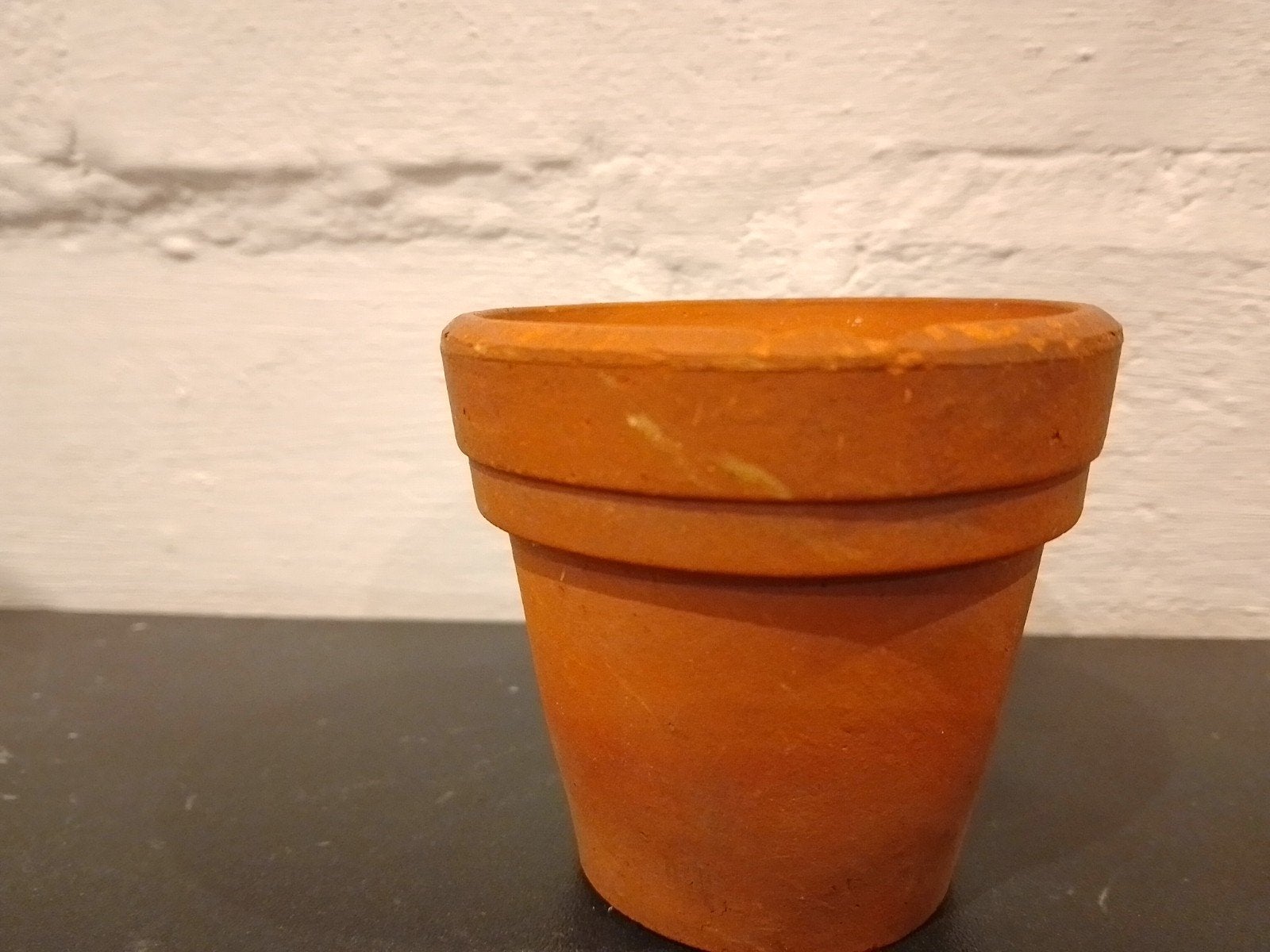 Oude terracotta bloempotjes 4 vr 1 eur, Tuin en Terras, Ophalen