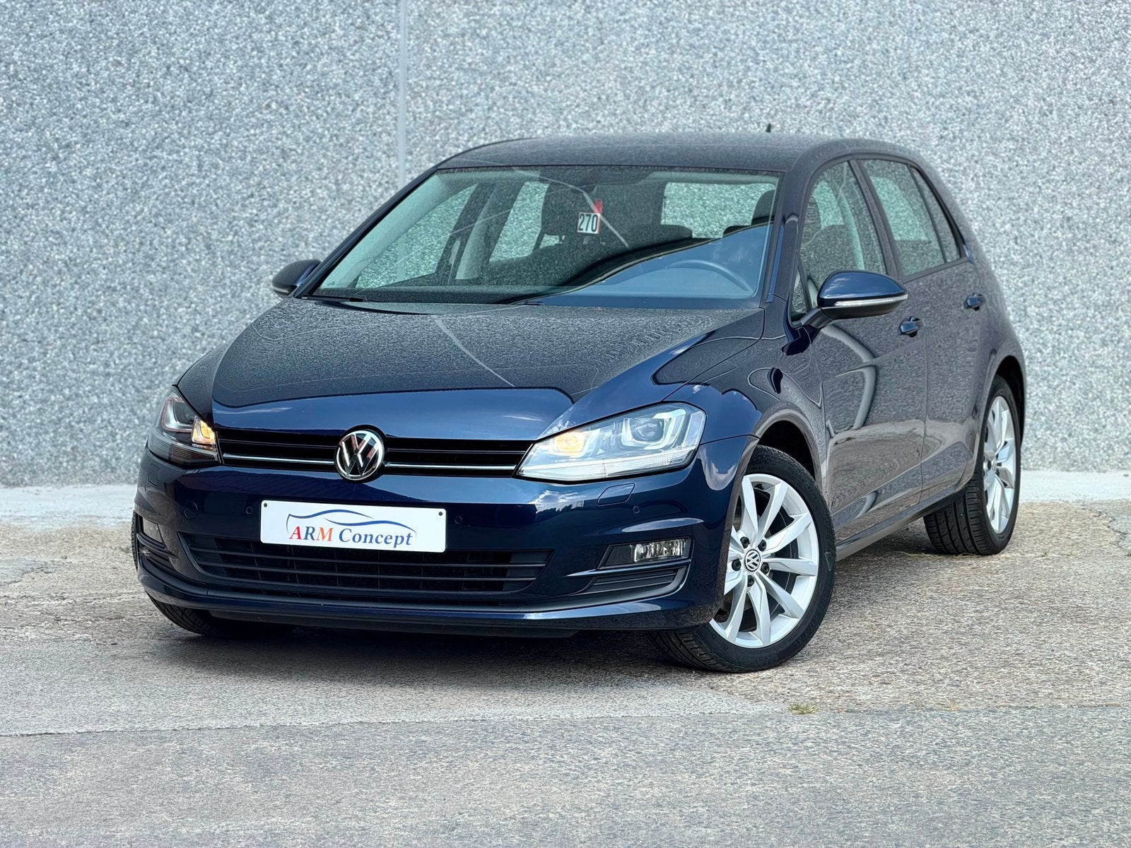 Volkswagen Golf 7 1.4 TSI essence HighLine Garantie 12 Mois, Blauw, Bedrijf, Berline, 5 deurs
