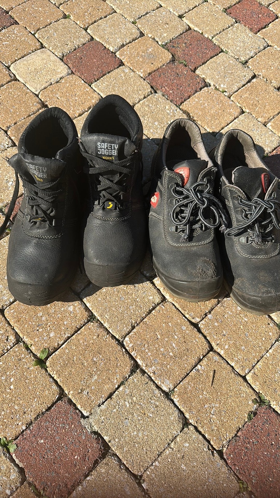 Werkschoenen maat 40 en 41, Ophalen, Zo goed als nieuw