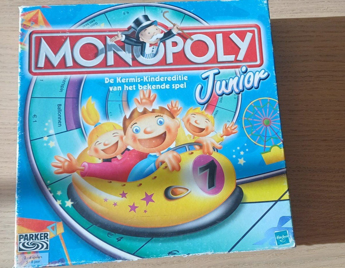 monopoly junior, Trois ou quatre joueurs, Enlèvement, Utilisé