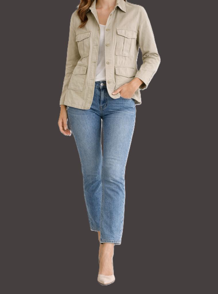 Veste utilitaire/chemisier safari Filippa K taille XS, Vêtements | Femmes, Vestes | Été, Comme neuf, Taille 34 (XS) ou plus petite