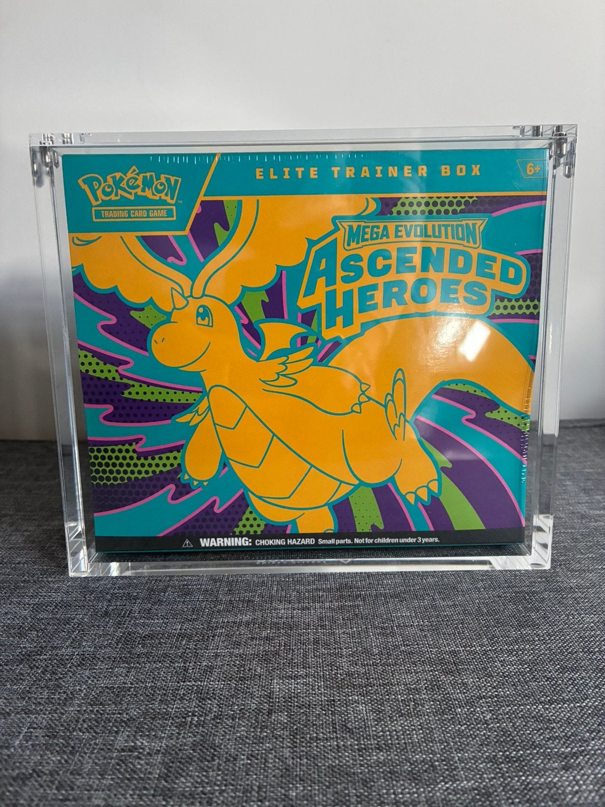Ascended Heroes ETB + acryl, Ophalen of Verzenden, Zo goed als nieuw