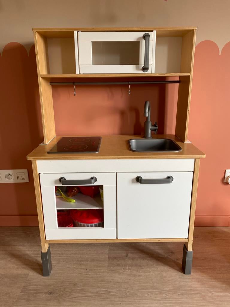 Ikea keukentje met accessoires, Enlèvement, Utilisé, Bois, Jouer à la cuisine