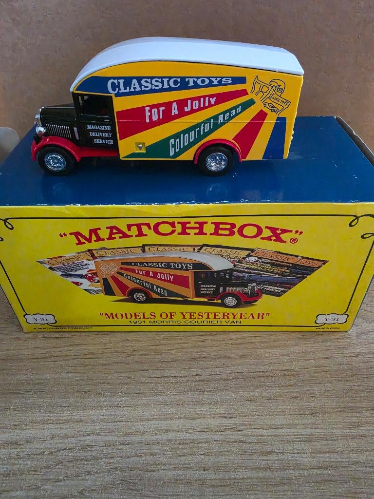 Matchbox 1931 morris courier van, Verzamelen, Ophalen of Verzenden