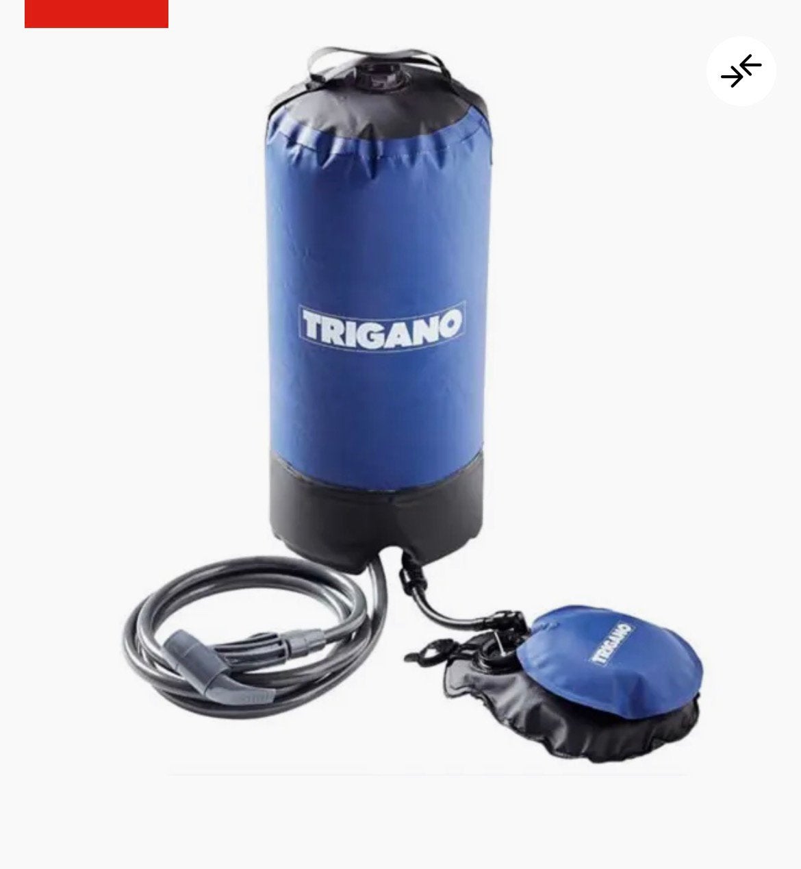 Reisdouche Trigano, Caravans en Kamperen, Kampeeraccessoires, Zo goed als nieuw, Ophalen of Verzenden