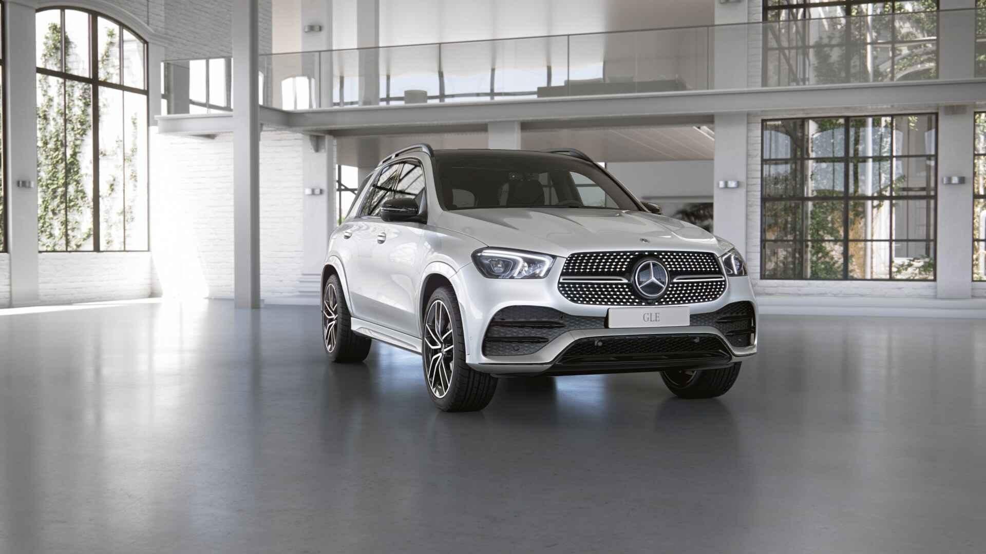 Mercedes-Benz GLE-Klasse 350 DE 4MATIC SUV AMG Line | Panora, Gebruikt, Zwart, Wit, Plug-in hybride