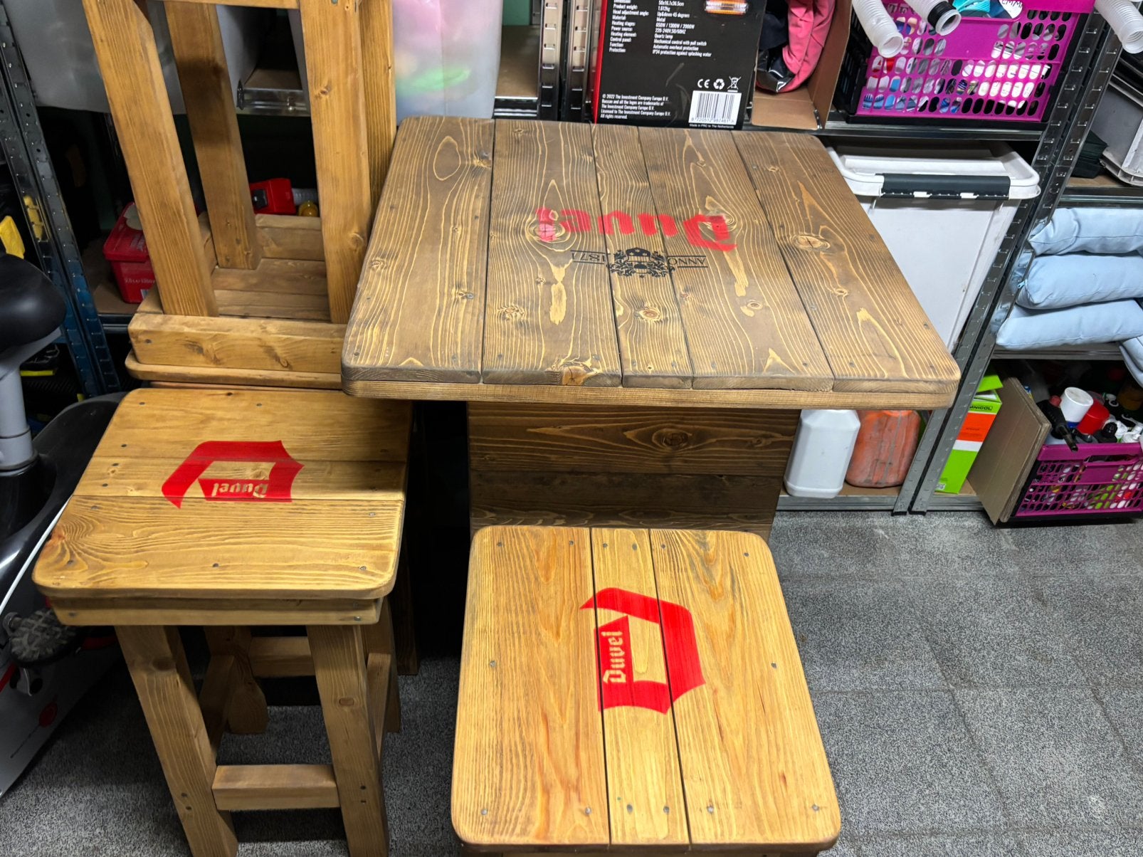 Duvel set stoelen, Maison & Meubles, Enlèvement, Neuf
