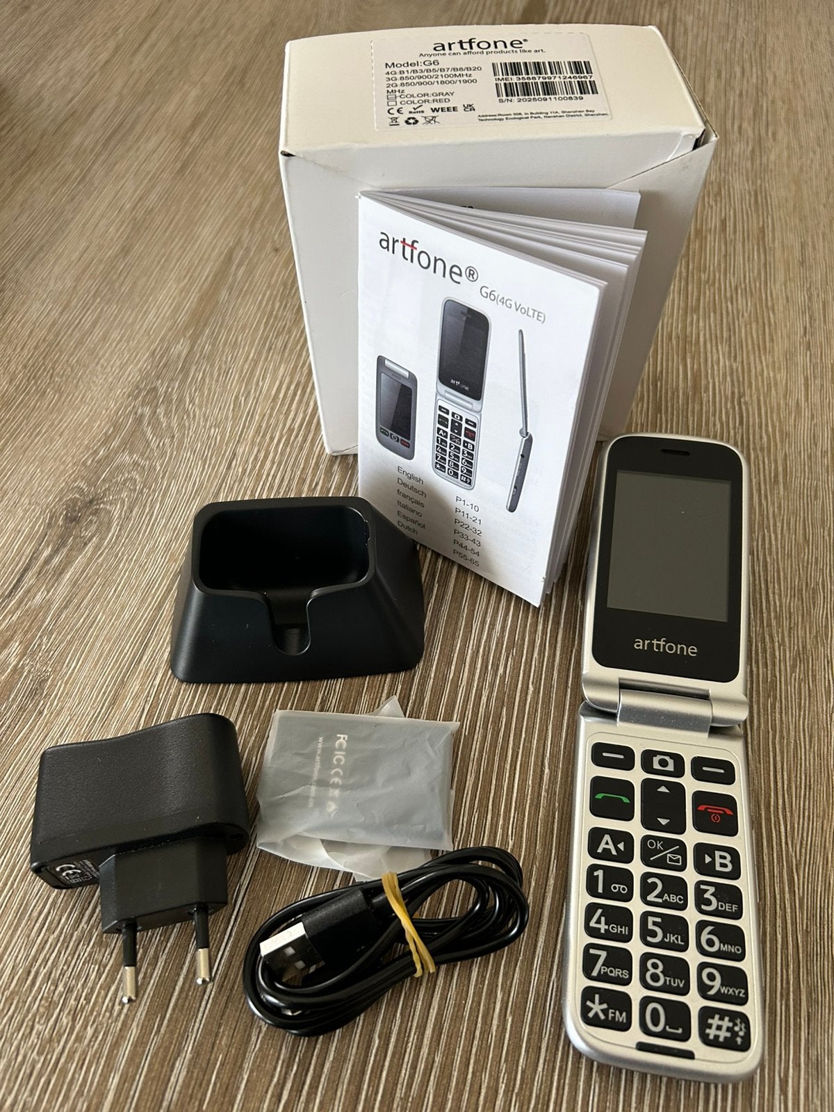 senioren gsm artphone, Télécoms, Téléphonie mobile | Marques Autre, Enlèvement, Comme neuf, À clapet