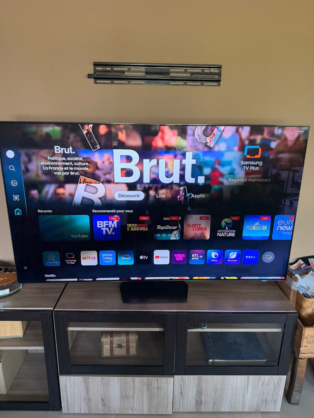 Samsung Neo QLED 65” QN90C (2024) – Mini LED 4K 120 Hz, LED, 120 Hz, Comme neuf, Enlèvement