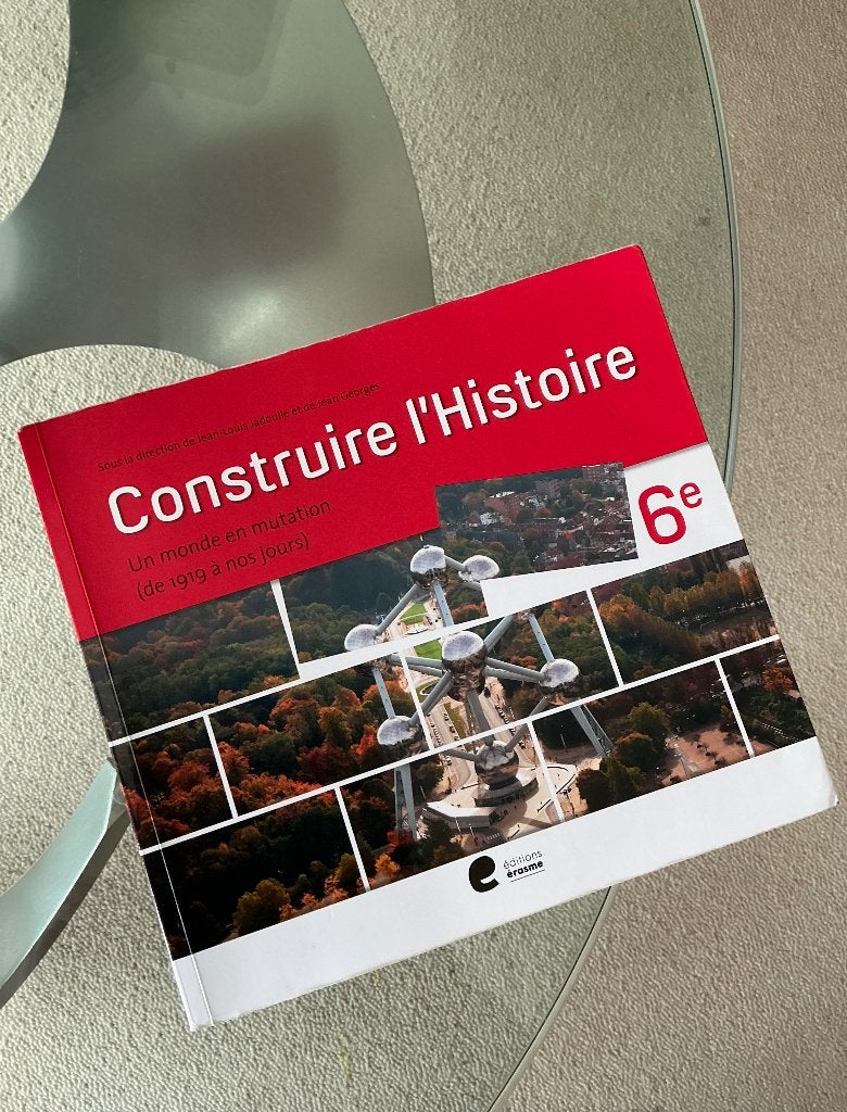 Construire l’Histoire 6è Éditions Erasme, Livres, Histoire, Editions erasme, Enlèvement, Utilisé