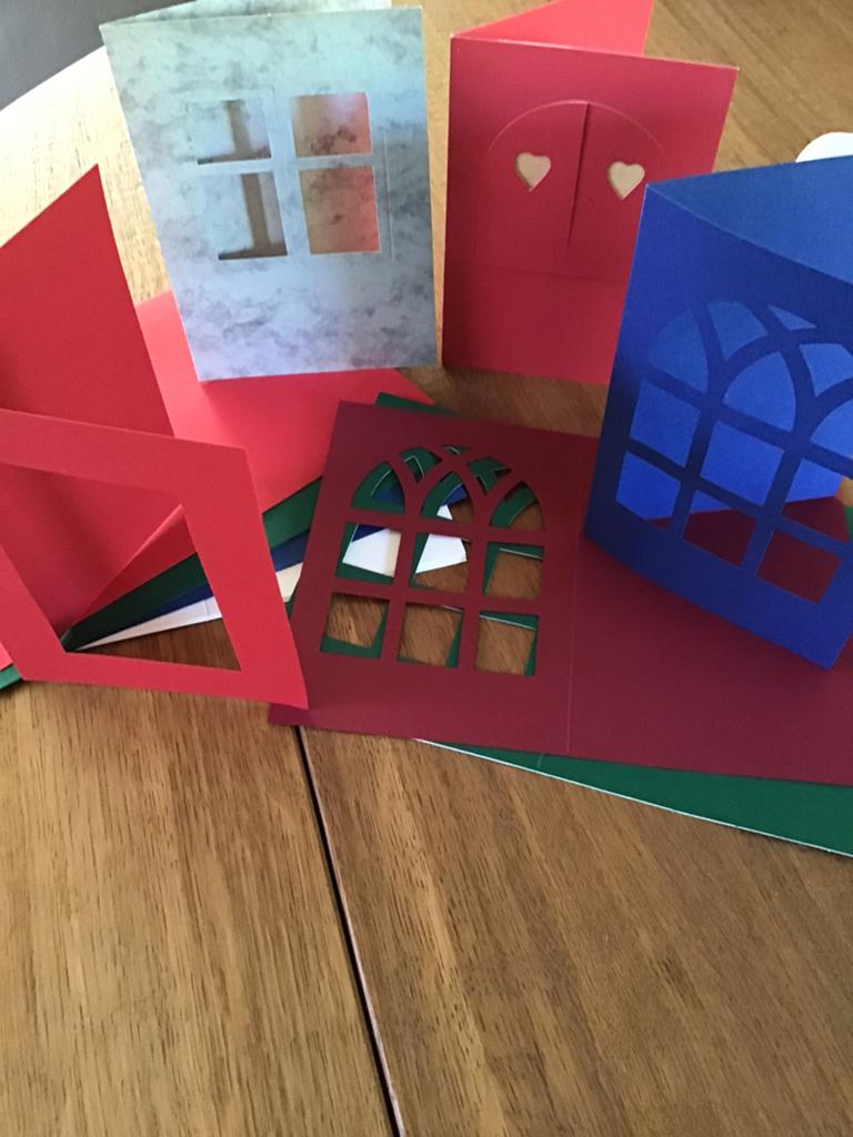 Vensterkaarten, Hobby & Loisirs créatifs, Cartes | Fabrication, Enlèvement ou Envoi, Comme neuf
