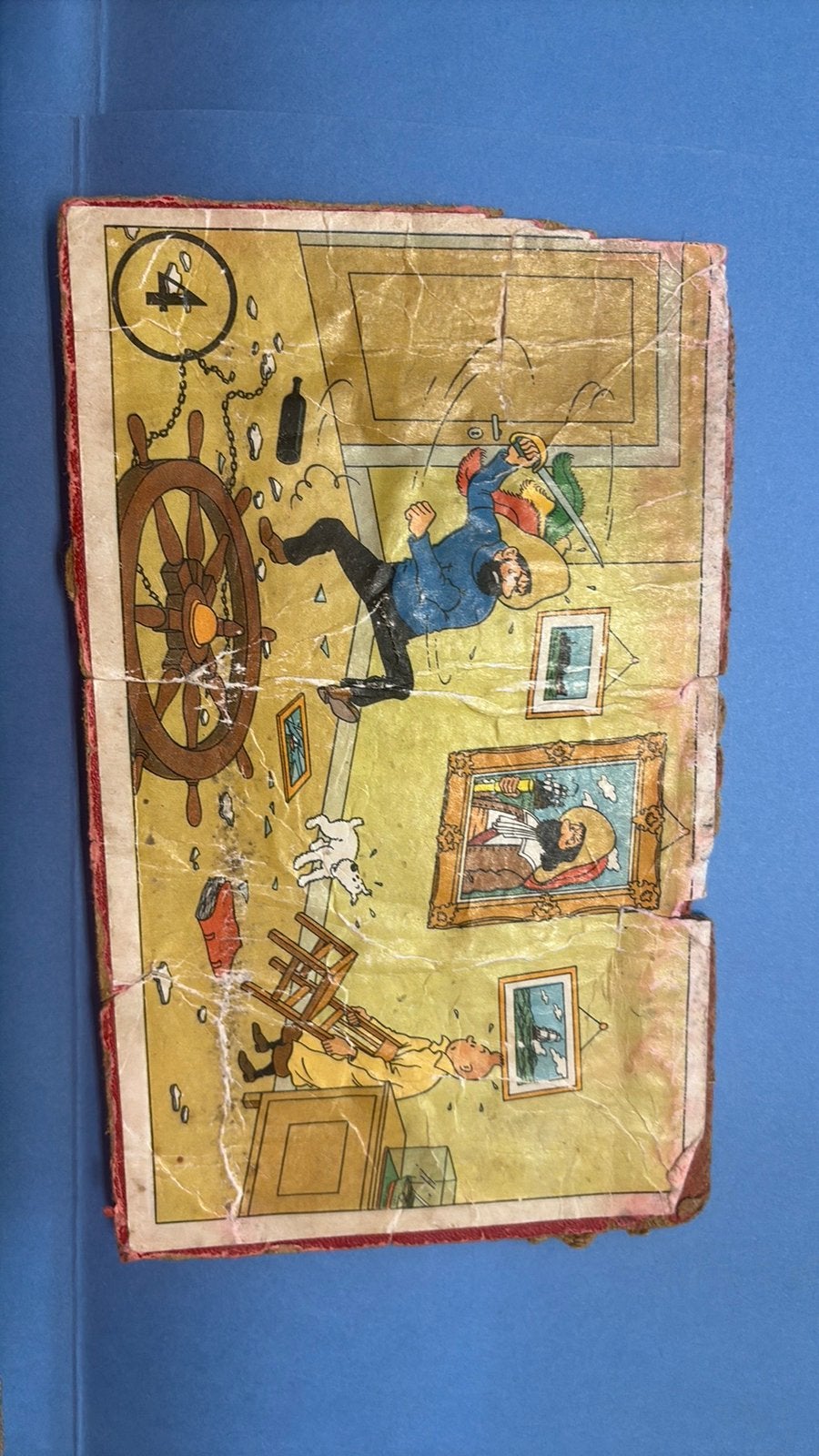 Puzzle en bois Tintin, Collections, Enlèvement, Tintin