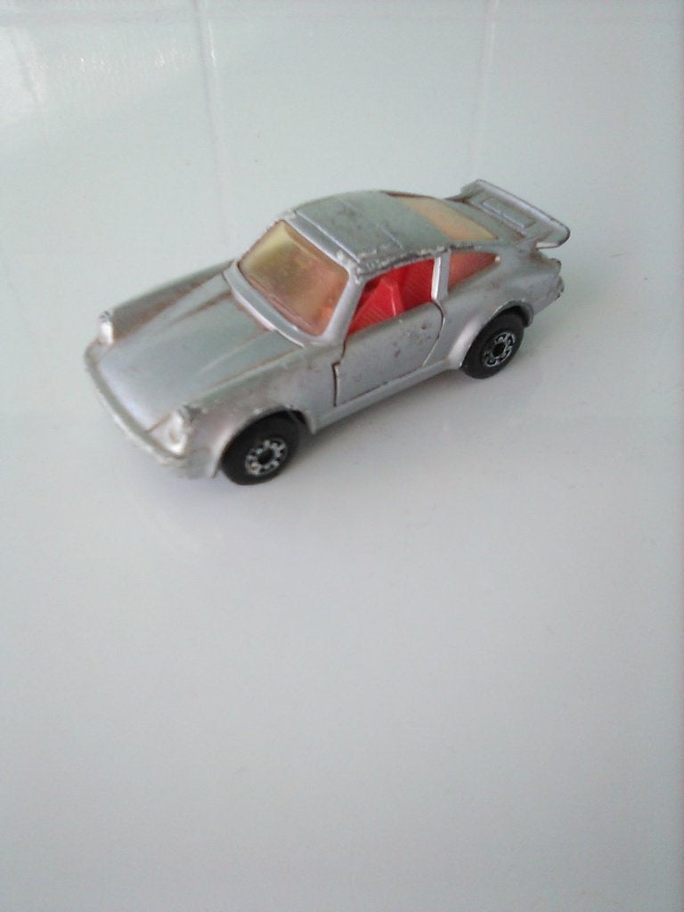 Vintage Matchbox Porsche Turbo AFHALING LEES BESCHRIJVING, Ophalen, Gebruikt, Auto, Matchbox