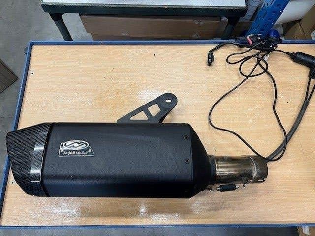 BMW R1300GS uitlaat, Ophalen, Gebruikt
