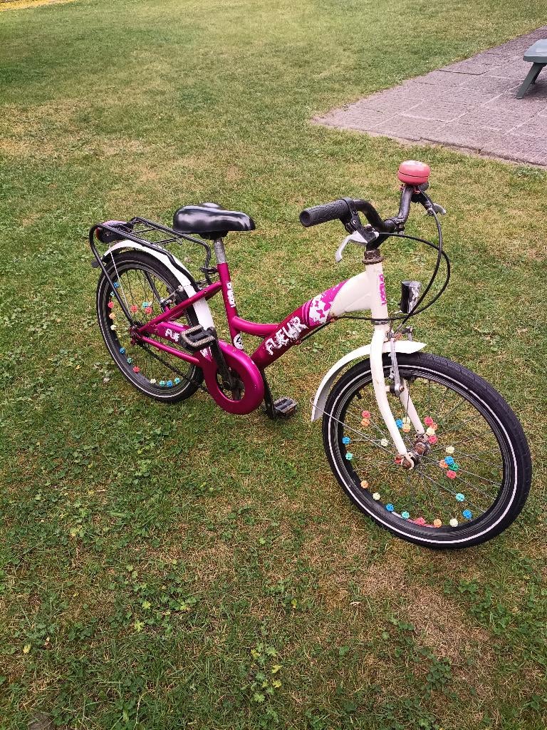 Kinderfiets, Fietsen en Brommers, Fietsen | Kinderfietsjes, 20 inch of meer, Gebruikt, Velgrem, Ophalen