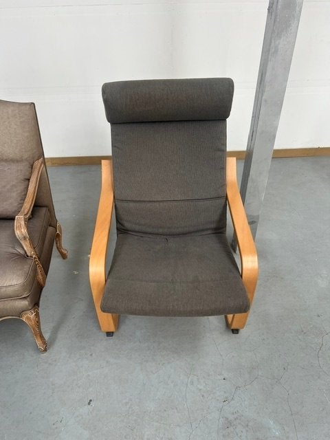relaxzetel met armleuningen, Ophalen