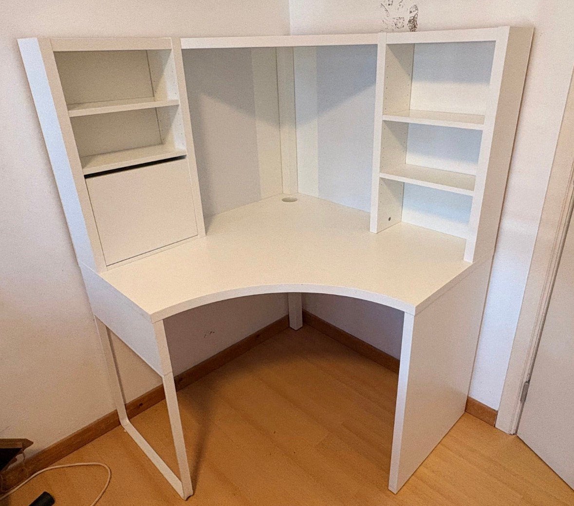 Bureau, Ophalen, Gebruikt, Hoekbureau, Kabelgoot