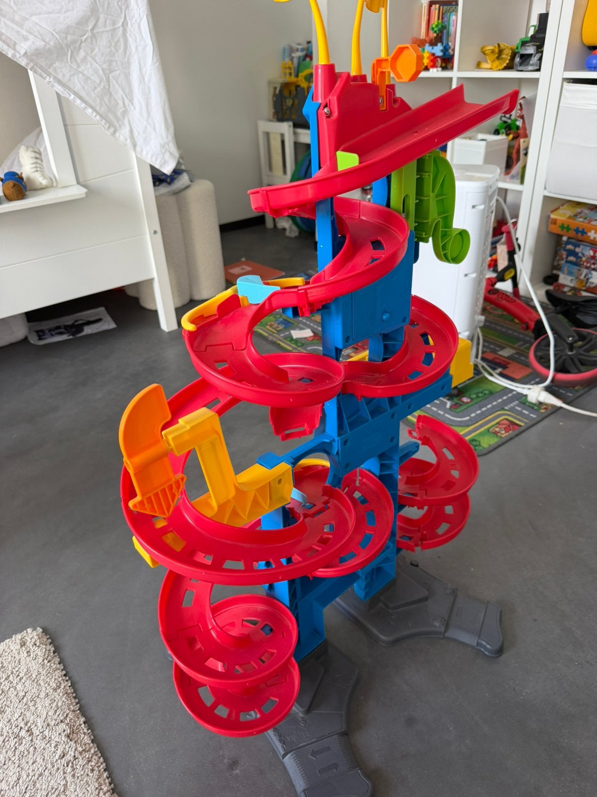 Grand Garage Little People Fisher-Price, Enfants & Bébés, Jouets | Circuits, Comme neuf, Enlèvement