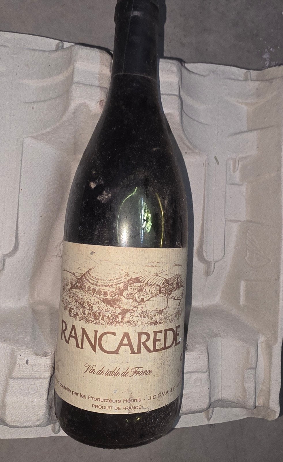 Rancarede – Vin de Table de France – 75 cl, Collections, Vins, Enlèvement