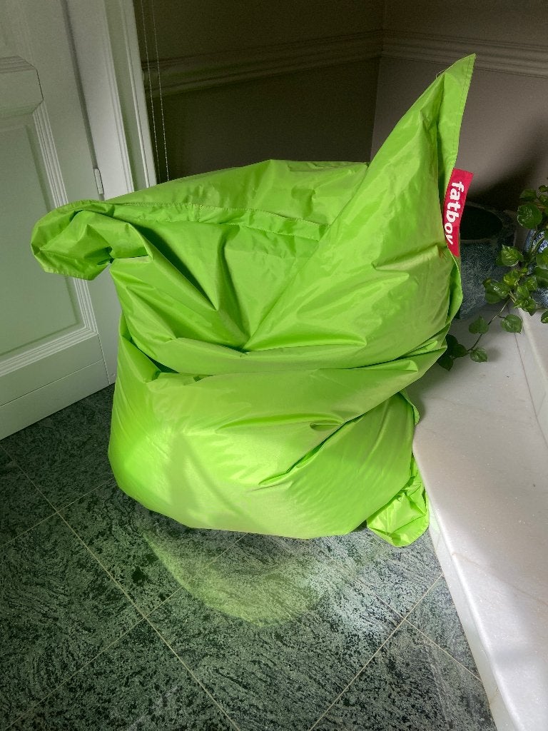 Fatboy, Ophalen, Zo goed als nieuw, Groen, Zitzak