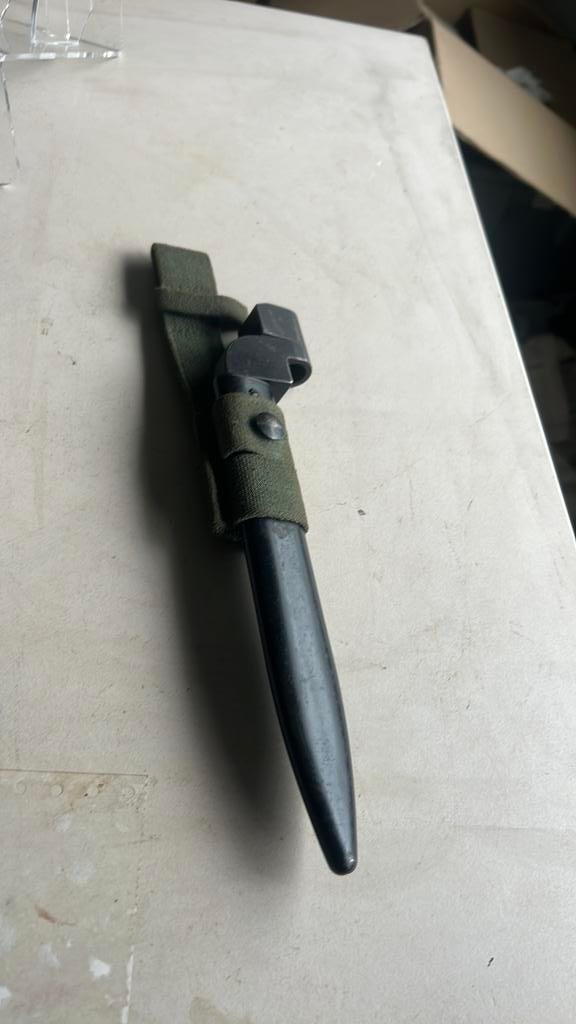 Britse No9 mk1 enfield bayonet 1954, Verzamelen, Ophalen of Verzenden