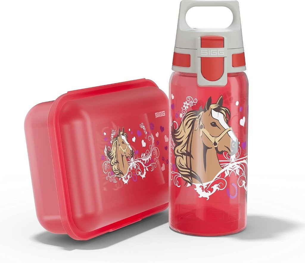 Back 2 school | kinderset – Sigg Lunchset Horses | Nieuw, Ophalen of Verzenden, Nieuw