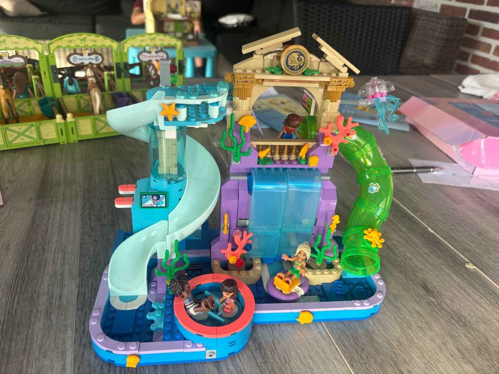 Lego friends met glijbanen, Enlèvement, Comme neuf, Pièces